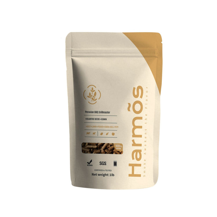 Peruvian Heritage Spices Wood Pellets (Earthy & Fruity) - 2 lbs (Pack of 2)