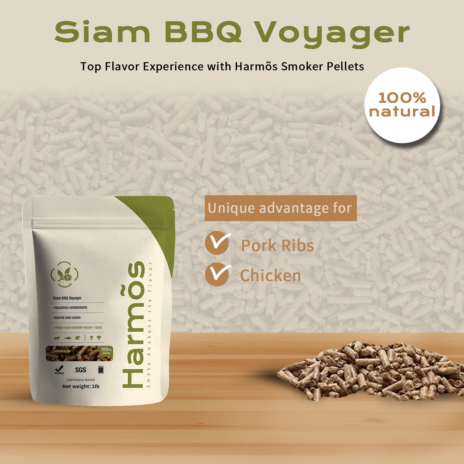 Siam BBQ Voyager-2 lbs
