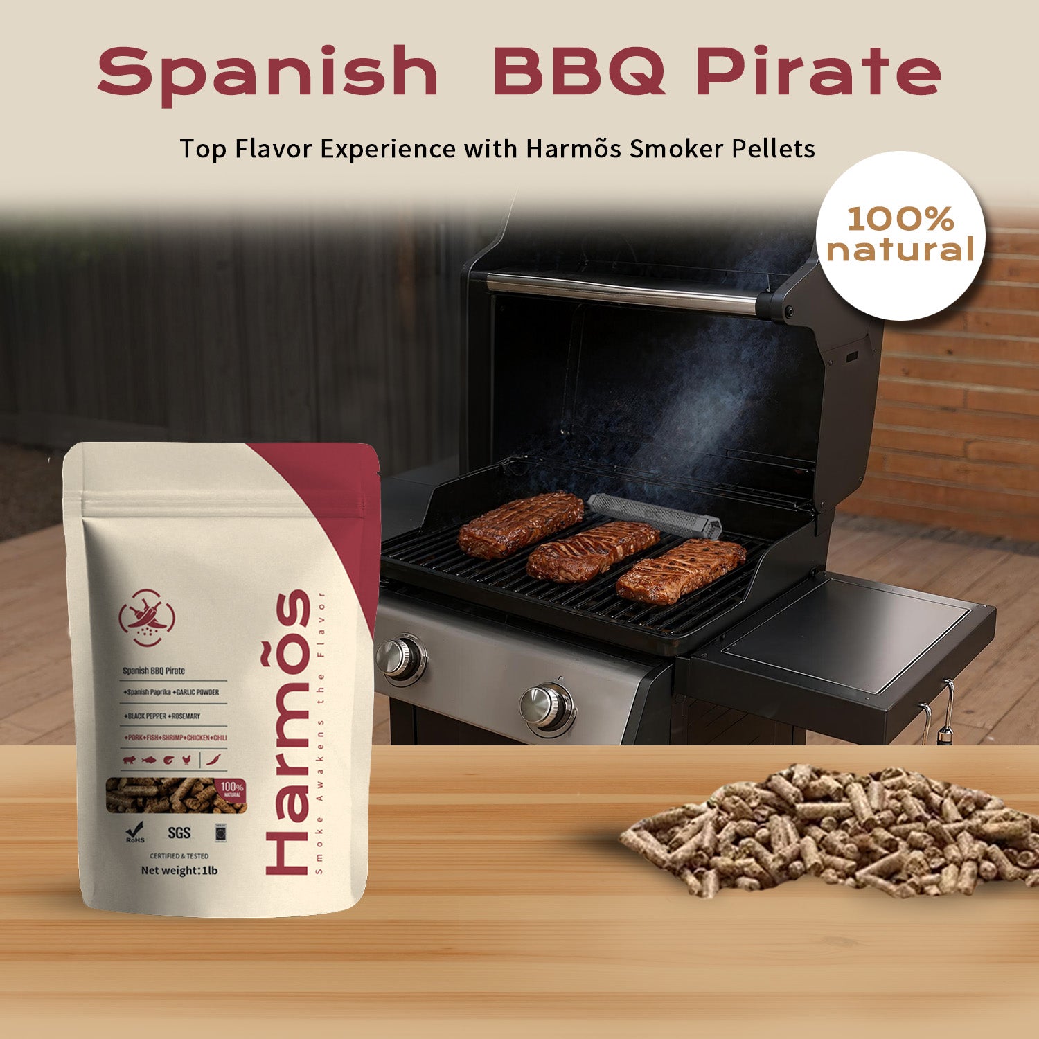 Spanish BBQ Pirate-2 lbs